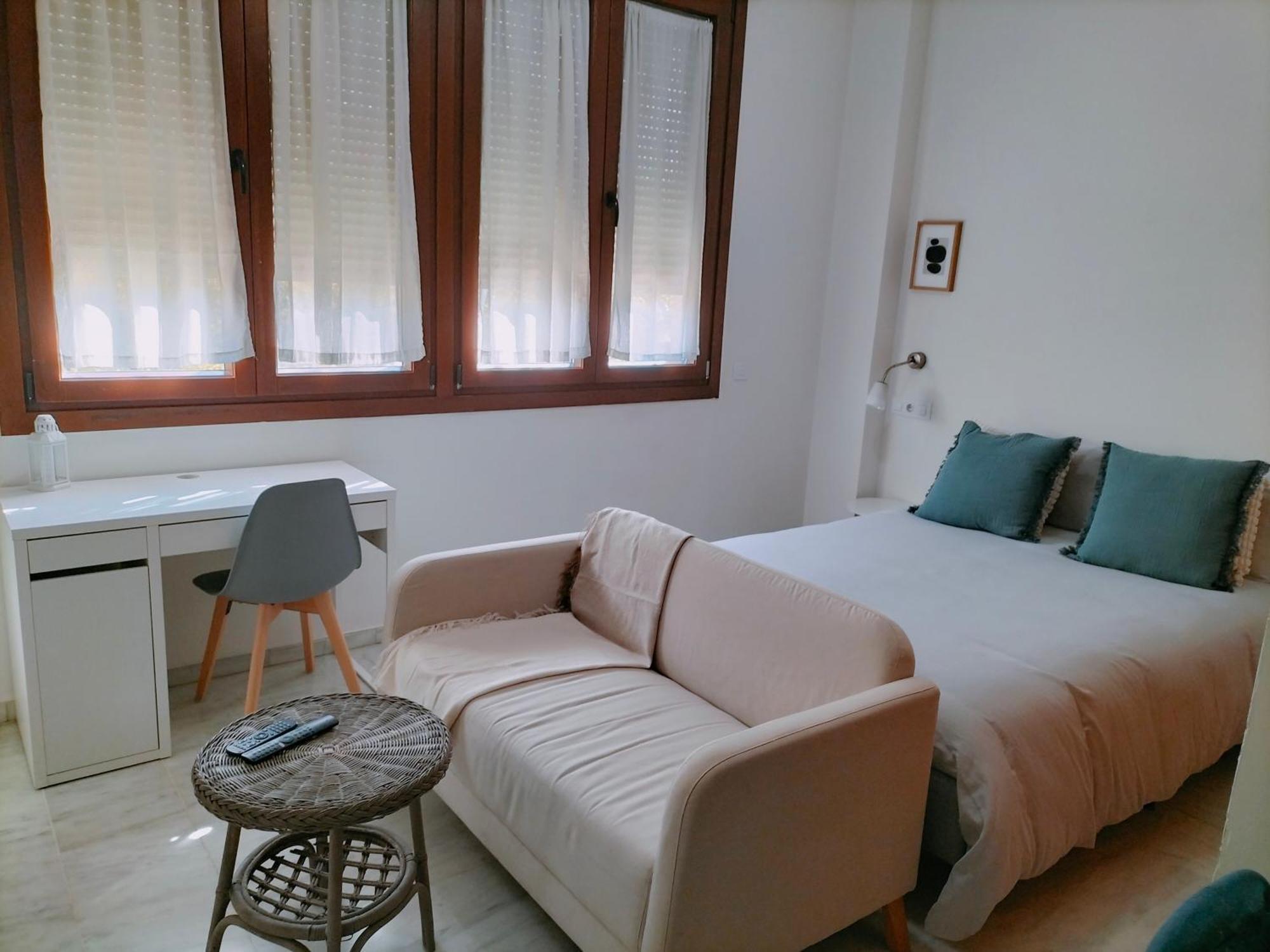 Apartamento De Lux Sevilla Este Sevilha Quarto foto